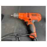 Lot of 2 Electric Drills with Accessories - Black & Decker and Power Tools Plus