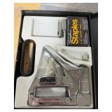 Mixed Lot of Hand Tools, Hardware, and Storage Supplies