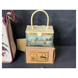 Collection of 4 Vintage Handbags and Purses with Unique Designs