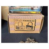 Collection of 4 Vintage Handbags and Purses with Unique Designs
