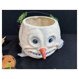 Assorted Collectibles, Bracelets, Plush Toys and Decor in Picnic Basket