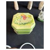 Assorted Collectibles, Bracelets, Plush Toys and Decor in Picnic Basket