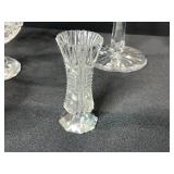 Collection of Vintage Cut Glass Crystal Serving and Tableware Pieces