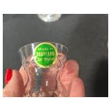 Crystal and Cut Glass Tableware Collection Including Goblets, Tumblers, and Vases