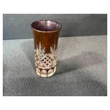 Crystal and Cut Glass Tableware Collection Including Goblets, Tumblers, and Vases
