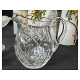 Collection of Vintage Glassware and Crystal including Tumblers, Cups, and Bowls