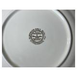 Superior Hall Quality Jewel Dinnerware Set Orange Floral Pattern