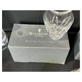 Collection of Waterford and Orrefors Crystal Vases, Candle Holders, and Decorative Glassware