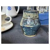 Vintage Mixed Collection of Glassware, Pottery, Porcelain, Teacups and Refillable Decorative Perfume Bottles w Orig Boxes