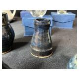 Vintage Mixed Collection of Glassware, Pottery, Porcelain, Teacups and Refillable Decorative Perfume Bottles w Orig Boxes