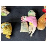 Vintage Collectibles and Decor Lot with Toys, Bottles, and Home Items