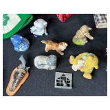 Vintage Collectibles and Decor Lot with Toys, Bottles, and Home Items