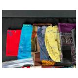 Collection of Assorted Vintage and Modern Scarves
