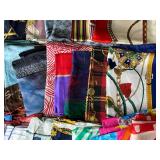Collection of Assorted Vintage and Modern Scarves