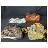 Collection of Assorted Handbags in Various Styles and Materials