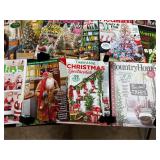 Holiday and Christmas Magazine Collection Featuring Victoria, Country Living, Southern Living and More