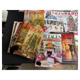 Holiday and Christmas Magazine Collection Featuring Victoria, Country Living, Southern Living and More