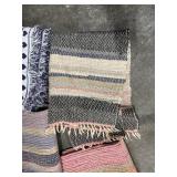Collection of Woven Table Runners and Small Decorative Rugs