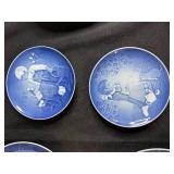 Collection of Royal Copenhagen and B&G Collector Plates and Dishes