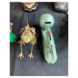 Collection of Vintage Sewing Items and Decorative Accessories