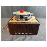 Vintage RCA Victor 45-EY-2 Record Player with Sun 45 RPM Vinyl