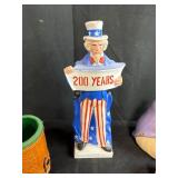 Vintage Collectibles Lot Including Union Leader Tin, Howdy Doody Lamp, Marbles, and More