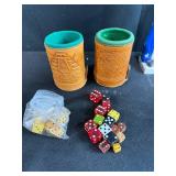 Vintage Collectibles Lot Including Union Leader Tin, Howdy Doody Lamp, Marbles, and More