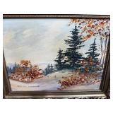 Vintage Decor Collection with Framed Art, Globes, and Americana Flags