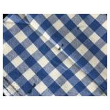 Decorative Figurines, Cat Cookie Jar, Framed Art, Artificial Fruit and Checkered Tablecloths