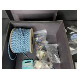 Large Lot of Jewelry Making Supplies and Stringing Materials