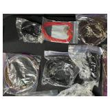 Assorted Lot of Jewelry Cords and Necklace Wire Sets