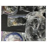 Assorted Lot of Jewelry Cords and Necklace Wire Sets