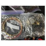 Lot of Jewelry Cord Necklaces, Rope Necklaces, and Beading Cord in Assorted Styles