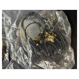 Lot of Jewelry Cord Necklaces, Rope Necklaces, and Beading Cord in Assorted Styles
