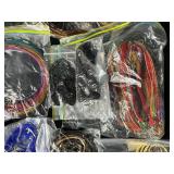 Bulk Lot of Assorted Necklace Cords, Choker Wires, and Jewelry Making Strings