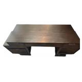 ML - Aspenhome Desk with Two File Cabinets