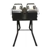 LL  - Adjustable Dumbbell Weight Set with Stand