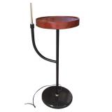 LL -Modern Metal Arc Floor Lamp with Table