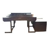 U - Aspenhome Desk with File Cabinet