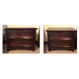 LL  - Pair of B.K. Home Furniture Nightstands