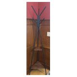 ML - Tall Coat Rack with Shelf