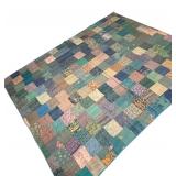 LL  - Handmade Patchwork Quilt Bedspread