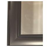 LL  - Black Framed Wall Mirror