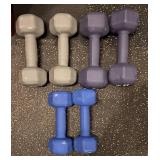 LL  -  8 lb, 10 lb and 12 lb Hand Weights