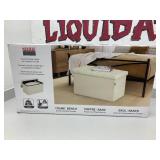 Seville Classics Foldable Storage Trunk/Bench