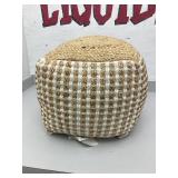 Woven Decorative Jute Cube