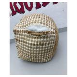 Woven Decorative Jute Cube