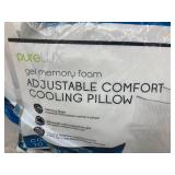 PureLux Adjustable Comfort Cooling Pillow Set