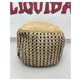 Woven Decorative Jute Cube
