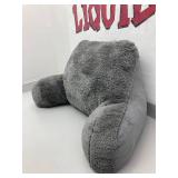 Gray Plush Lounger